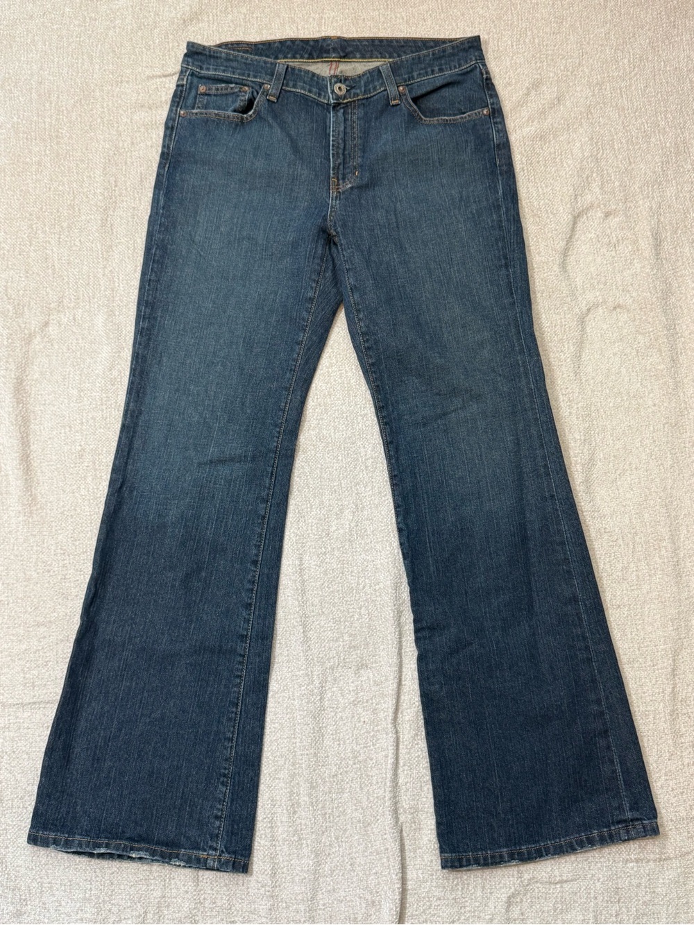 Polo Jeans Ralph Lauren Womens 10x32 Bootcut Jeans Y2K Stretch Kelly Denim